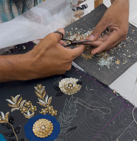 handwork vs machine work by alishba kashif studio blogpost